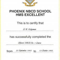 Phoenix NBCB School HMS Excellent