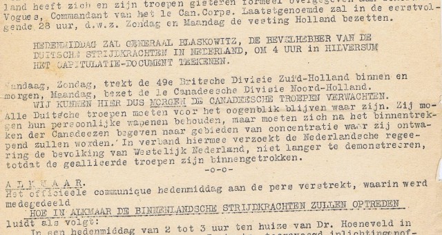 De vrije Alkmaarder 06-05-1945